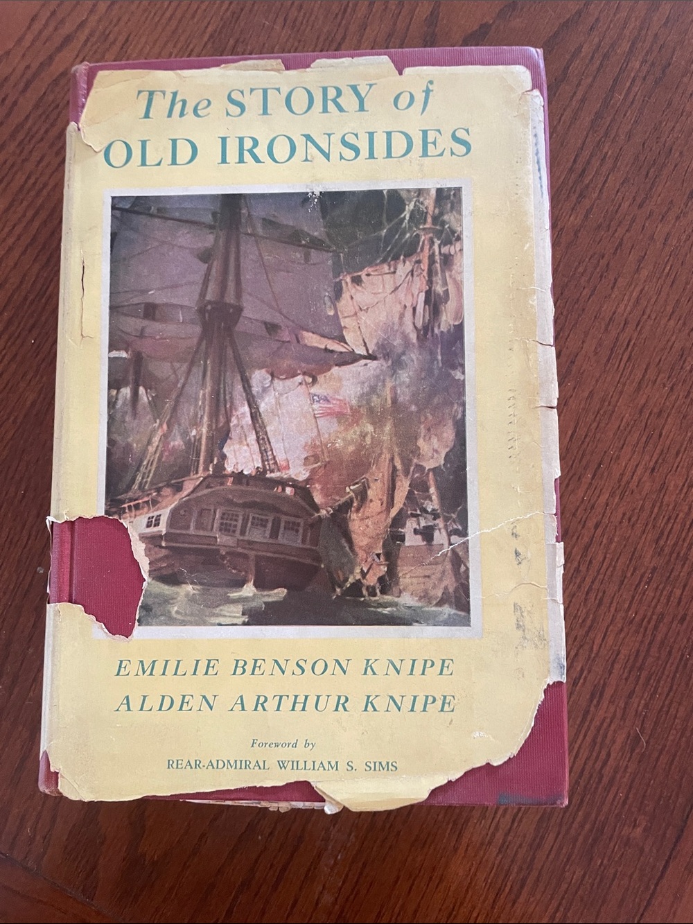 Vintage The Story of Old Ironsides Original 1935 Edition Hardcover